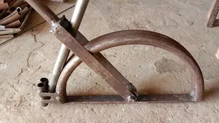 Round Pipe Bending Tricks // Handmade Pipe Bending Tool //Technical Ideas