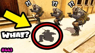 WHEN PLAYERS meet GHOSTS!-  CS:GO BEST ODDSHOTS #443