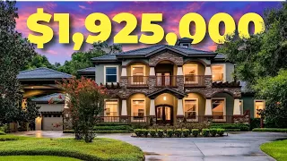 Inside a $1,925,000 Luxury Home in Stonelake Ranch just outside of Tampa Florida