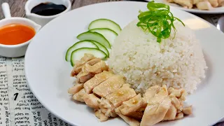 Your Family will LOVE THIS! Rice Cooker Chicken Rice - Hainanese / Singapore Recipe 电饭锅海南鸡饭