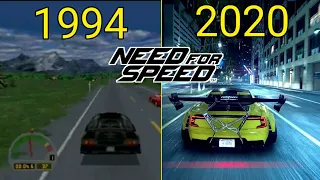 Evolution of Need for Speed Games 1994 - 2020