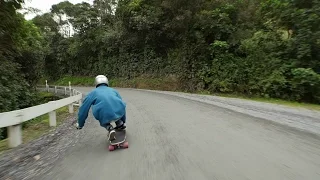 Longboarding Gravel: Best Downhill Raw Run EVER