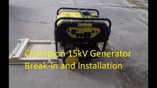 Upgrading to a 15kW/12kW Champion 100111 Generator