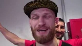 За кулисами боя Федор - Мальдонадо. Fedor - Maldonado backstage footage