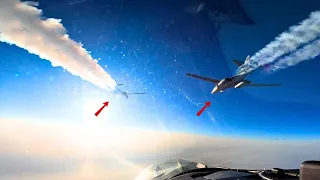 US F-15 Pilot's Crazy Action Intercepts Two Russian Bombers in the Black Sea