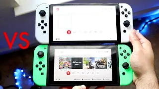 Nintendo Switch OLED Vs Nintendo Switch! (Comparison) (Review)