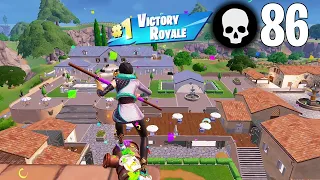 86 Elimination Solo vs Squads Wins (Fortnite Chapter 5 Gameplay Ps4 Controller)