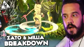 Zato & Millia Breakdown...Unreactable Mixups!?