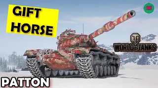 Patton the Tank - never look a gift horse in the mouth