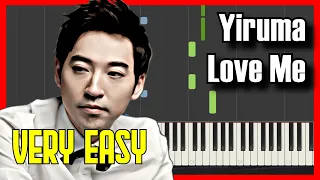 🎹 How to Play Yiruma - Love Me ✔️ | 【2022】Easy Slow Piano Tutorial (Synthesia)