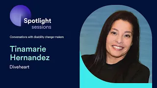 Tinamarie Hernandez of Diveheart | accessiBe's Spotlight Sessions