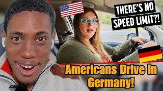 Americans First Time Driving on the German Autobahn