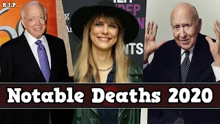Notable Hollywood Deaths 2020