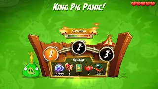 KPP (King Pig Panic) 3-4-5 Rooms - No Red,Blues,Chuck,Hal - Angry Birds 2