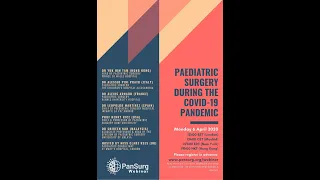 PanSurg 7: Paediatric surgery in the COVID-19 pandemic