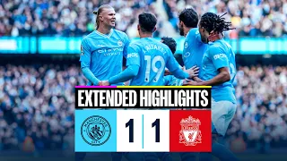 MAN CITY 1-1 LIVERPOOL | Haaland hits 50th PL GOAL in record time! | Extended Highlights