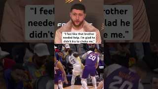 Jusuf Nurkic on Draymond Green hitting him in the face