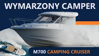 Jak wygląda łódź motorowa M700 Camping Cruiser? #motorówki