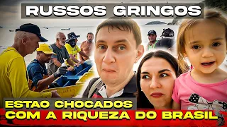 Gringo na aldeia dos pescadores brasileiros! Estamos chocados com essas pessoas felizes!