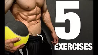 Med Ball Workout (5 MOVES TO A 6 PACK!)