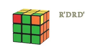 Rubik's Cube - orienting the yellow corners