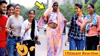 ( Part-3 ) La La Le Le La Song / Walking Ladies Style Prank | Ultimate Reaction | World of Lovesh