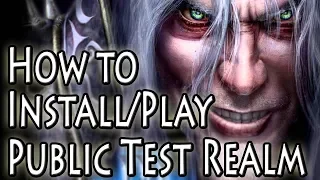 How To Play on the Warcraft 3 1.29 Public Test Realm