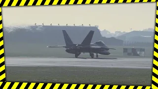 "Unleashing the Beast: F-22 Raptor's Jaw-Dropping Unrestricted Climb from RAF Lakenheath!"