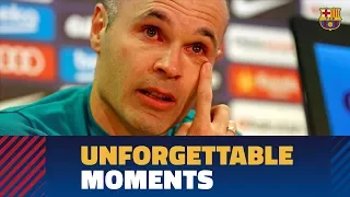 [BEHIND THE SCENES] The most emotional moments of Iniesta's goodbye