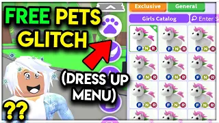 *SECRET* MENU FOR FREE NEON LEGENDARY PETS EXPOSED // Adopt Me