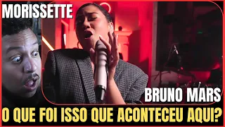 MORISSETTE AMON - Bruno Mars Evolution Medley (ELA VAI APOSENTAR O BRUNO MARS) VOCAL COACH REACTION