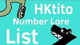 Hktito Number Lore Chart List