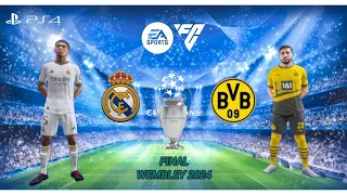 🎮EA SPORTS FC 24_⚽ REAL MADRID vs BORUSSIA DORTMUND/🏆 CHAMPIONS LEAGUE FINAL 2024