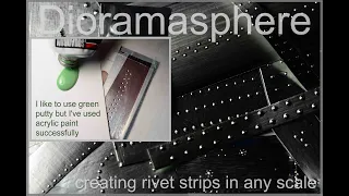 How To make Rivets / Rivet strips for any scale model