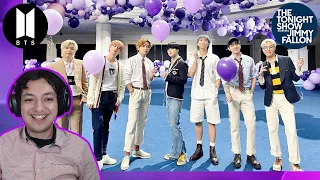 BTS on The Tonight Show Interview + Performance - July 13 2021 - Reaction