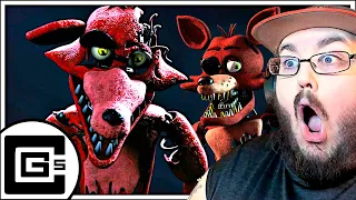 FNAF SONG ▶ "Let Me Through" (ft. Dolvondo) [SFM] | CG5 #FNAF REACTION!!!