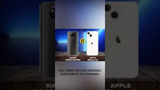 Poco X3 Pro vs iPhone 13