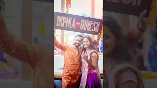 Cricketer DK ❣️with his Ex -Wife to New-Wife.....Pic Status Video