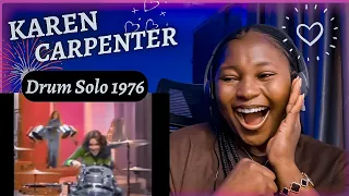 Karen Carpenter Drum Solo - 1976 First Television Special Reaction