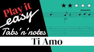 Ti Amo - Umberto Tozzi (Berlin in La Casa De Papel) guitar tabs & notes