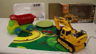 Огляд екскаватора на радіокеруванні Digger 8896B від Brother toys