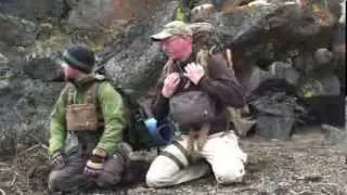 Desert Survival Trip - Making a Survival Shelter out of Sagebrush