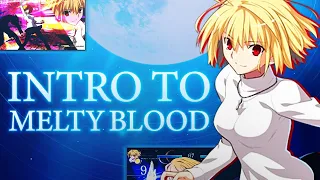 What type of game is Melty Blood?