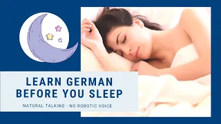 1-hour GERMAN IMMERSION | learn German during your sleep