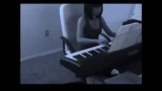 An amazing Chinese girl played piano