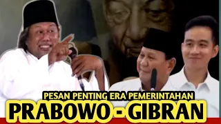 Gus Muwafiq Terbaru 2024 - PESAN PENTING UNTUK PRABOWO GIBRAN