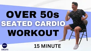 Over 50 Seated Cardio Workout Burn Calories Exercising From A Chair