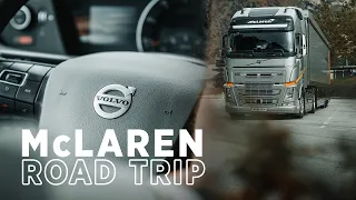 McLaren road trip | Spa to Monza | Presented by Volvo Trucks