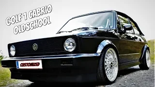 VW GOLF 1 CABRIO | OLDSCHOOL | CUSTOMIZED