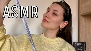 АСМР Ателье Сниму мерки на пошив пиджака 🤵‍♀️Ролевая игра ASMR Role play Personal attention 🤗